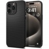 Husa pentru iPhone 15 Pro Max - Spigen Liquid Air - Matte Neagra