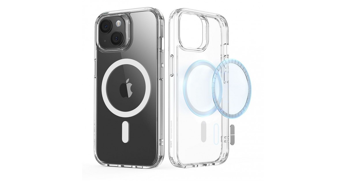 Husa pentru iPhone 15 Plus - ESR Classic Hybrid HaloLock - Clear