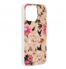 Husa pentru iPhone 15 Pro Max - Techsuit Marble Series - Mary Berry Nude