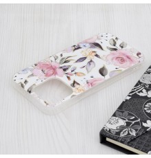 Husa pentru iPhone 15 Pro Max - Techsuit Marble Series - Chloe Alba