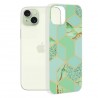 Husa pentru iPhone 15 Plus - Techsuit Marble Series - Verde Hex