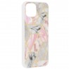 Husa pentru iPhone 15 Plus - Techsuit Marble Series - Roz Hex