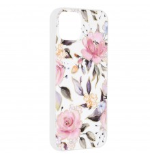 Husa pentru iPhone 15 Plus - Techsuit Marble Series - Chloe Alba