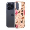 Husa pentru iPhone 15 Pro - Techsuit Marble Series - Mary Berry Nude