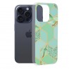 Husa pentru iPhone 15 Pro - Techsuit Marble Series - Verde Hex