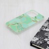 Husa pentru iPhone 15 Pro - Techsuit Marble Series - Verde Hex