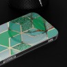 Husa pentru iPhone 15 Pro - Techsuit Marble Series - Verde Hex