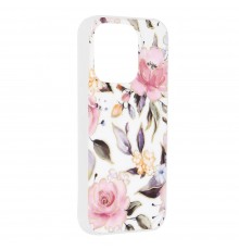 Husa pentru iPhone 15 Pro - Techsuit Marble Series - Chloe Alba