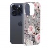 Husa pentru iPhone 15 Pro - Techsuit Marble Series - Bloom of Ruth Gray