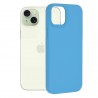 Husa pentru iPhone 15 Plus - Techsuit Soft Edge Silicone - Denim Albastra