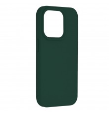 Husa pentru iPhone 15 Pro - Techsuit Soft Edge Silicone - Verde inchisa