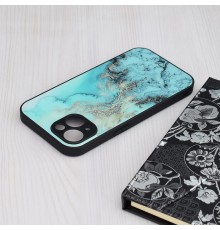 Husa pentru iPhone 15 Plus - Techsuit Glaze Series - Albastra Ocean