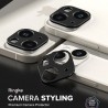 Protectie Camera pentru iPhone 15 / 15 Plus - Ringke Camera Styling - Negru