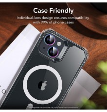 Folie Camera pentru iPhone 15 / 15 Plus - ESR Armorite Camera Lens Protectors - Chromatic