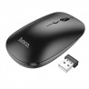 Mouse Wireless 2.4G, 800/1200/1600 DPI - Hoco (GM15) - Negru