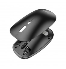 Mouse Wireless 2.4G, 800/1200/1600 DPI - Hoco (GM15) - Negru