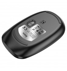 Mouse Wireless 2.4G, 800/1200/1600 DPI - Hoco (GM15) - Negru