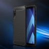 Husa Tpu Carbon pentru Samsung Galaxy A7 (2018), Neagra