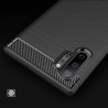 Husa Tpu Carbon pentru Samsung Galaxy Note 10+ Plus, Neagra