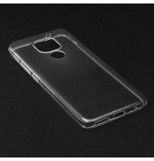 Husa Carcasa Spate pentru Motorola Moto E7 Plus / Moto G9 Play, Clear Silicon, Transparenta