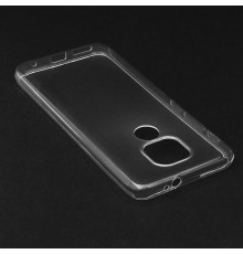 Husa Carcasa Spate pentru Motorola Moto E7 Plus / Moto G9 Play, Clear Silicon, Transparenta