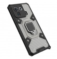 Husa Carcasa Spate pentru Xiaomi Mi 11 Pro - HoneyComb Armor, Neagra