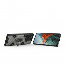 Husa Carcasa Spate pentru Xiaomi Mi 11 Pro - HoneyComb Armor, Neagra