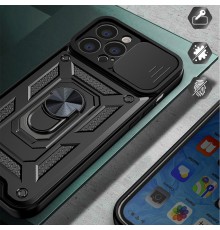 Husa pentru iPhone 15 Pro Max - Techsuit CamShield Series - Neagra