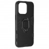 Husa pentru iPhone 15 Pro Max - Armor Ring Hybrid - Neagra