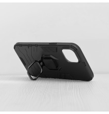 Husa pentru iPhone 15 Plus - Armor Ring Hybrid - Neagra