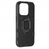 Husa pentru iPhone 15 Pro - Armor Ring Hybrid - Neagra