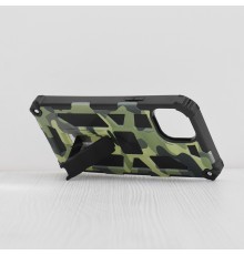 Husa pentru iPhone 15 Plus - Techsuit Blazor Series - Camo Lime