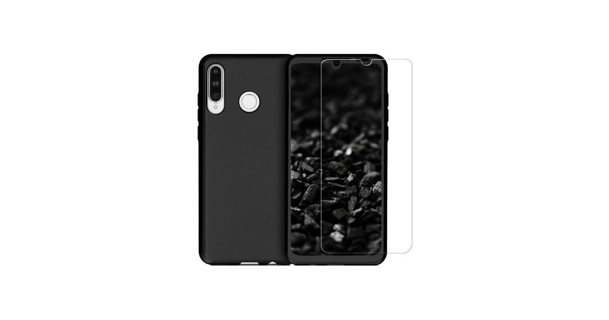 Husa 360 Protectie Totala Fata Spate pentru Huawei P30 Lite , Neagra