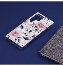 Husa pentru Samsung Galaxy S22 Ultra 5G - Techsuit Marble Series - Chloe Alba