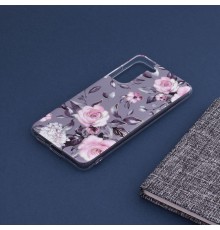 Husa pentru Samsung Galaxy S21 FE 5G - Techsuit Marble Series - Bloom of Ruth Gray