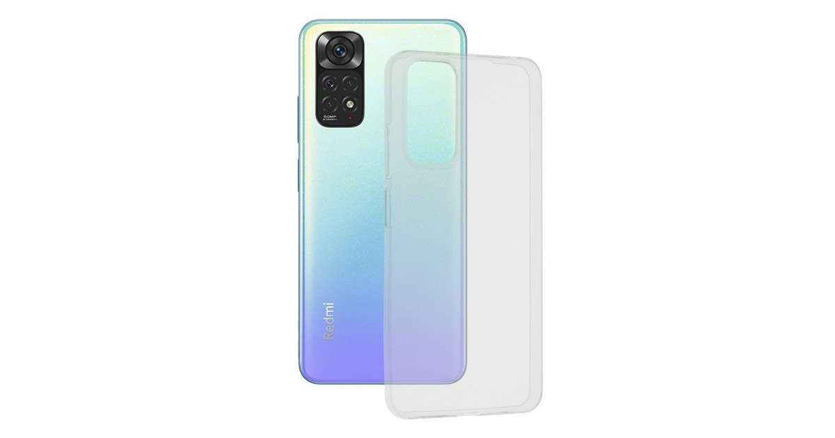 Husa pentru Xiaomi Redmi Note 11 / Note 11S - Techsuit Clear Silicone - Transparenta