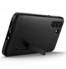 Husa pentru Samsung Galaxy S21 FE - Spigen Tough Armor - Neagra