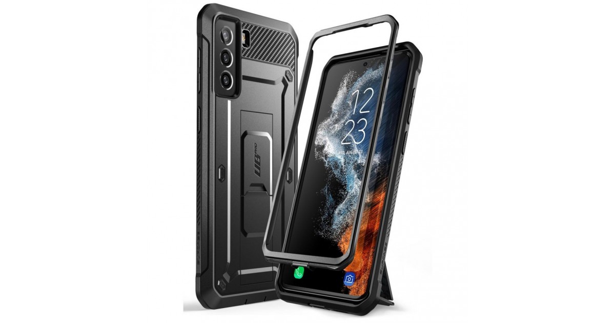 Husa pentru Samsung Galaxy S22 Plus 5G - Supcase Unicorn Beetle Pro - Neagra