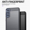 Husa pentru Samsung Galaxy S22 Plus 5G - Techsuit Carbon Silicone - Neagra