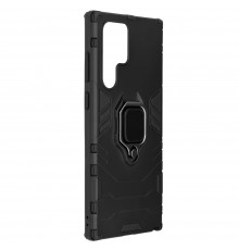 Husa pentru Samsung Galaxy S22 Ultra 5G - Armor Ring Hybrid - Neagra