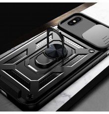 Husa pentru iPhone X / XS - Techsuit CamShield Series - Neagra