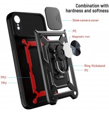 Husa pentru iPhone XR - Techsuit CamShield Series - Neagra