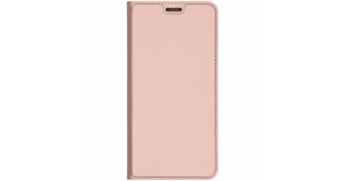 Husa Flip Tip Carte DuxDucis Skin Pro pentru Samsung S20+ Plus, Rose Gold