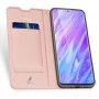 Husa Flip Tip Carte DuxDucis Skin Pro pentru Samsung S20+ Plus, Rose Gold