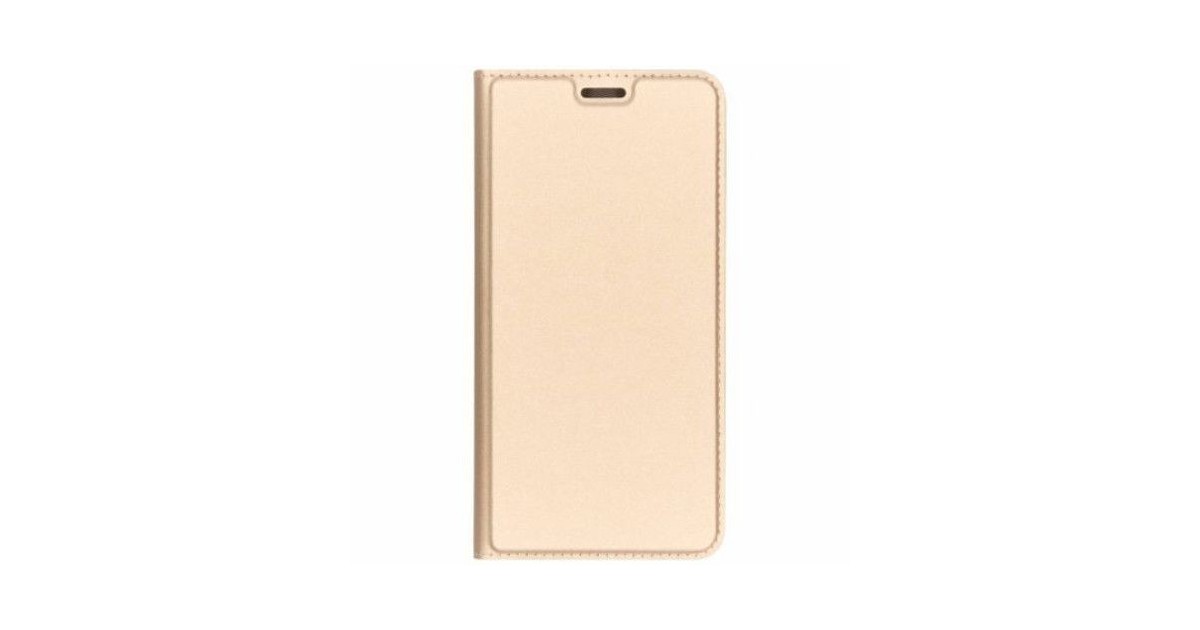 Husa Flip Tip Carte DuxDucis Skin Pro pentru Samsung A40, Aurie