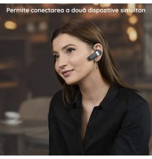 Casca Bluetooth 5.0 cu Microfon Omnidirectional - Jabra Talk 15 SE - Negru