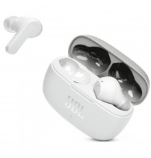 Casti in-ear Bluetooth cu microfon TWS - JBL (Wave 200) - Alb