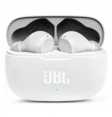 Casti in-ear Bluetooth cu microfon TWS - JBL (Wave 200) - Alb