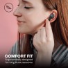 Casti in-ear Bluetooth cu microfon TWS - JBL (Wave 200) - Negru