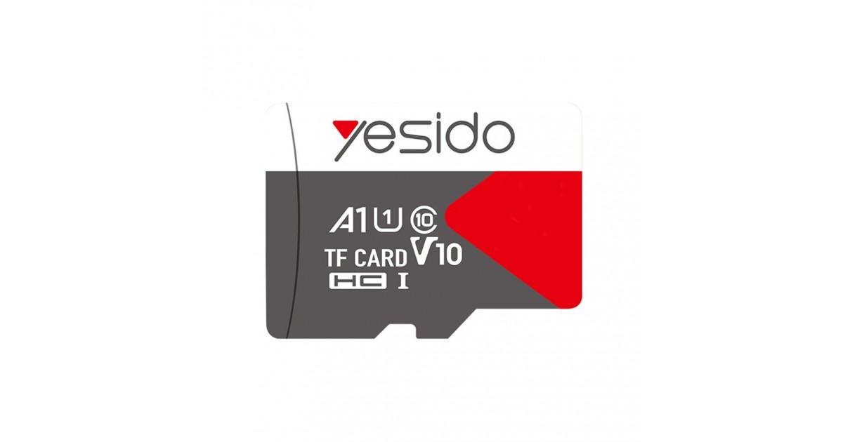 Yesido - Memory Card (FL14) - USB 2.0, High Speed File Data Transmission, 128GB - Negru